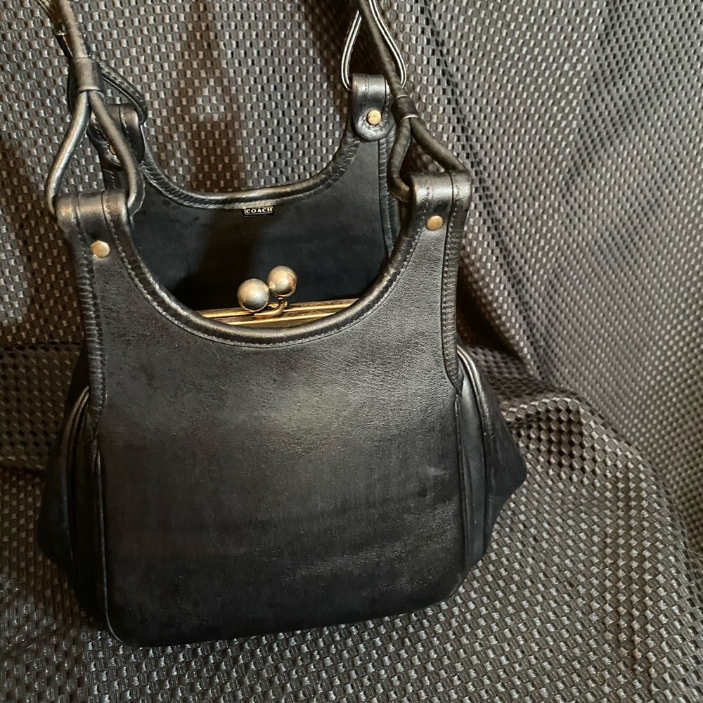 Bonnie Cashin Coach kisslock swing bag.